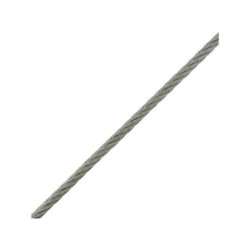 Câble STANDERS, diam. 1.5 mm x L. 5 m