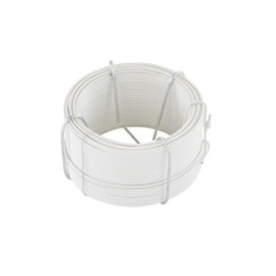 Fil métal plastique blanc diam. 1.4 mm L 30 m STANDERS