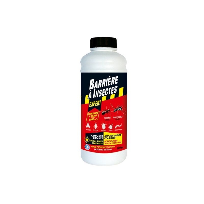 Insecticide liquide, BARRIERE A INSECTES, 0,8 litre