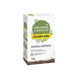 Engrais universel organic + recyclé, ALGOFLASH, 2 kg