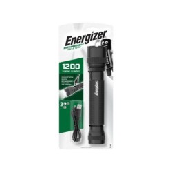 Lampe torche rechargeable 3 modes 1200 lm noire ENERGIZER