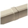 Lot de 20 joints d'intersection pour goulotte, 110 x 75mm Ivoire