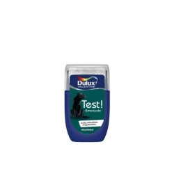 Testeur peinture émeraude satiné crème de couleur DULUX VALENTINE 30 ml