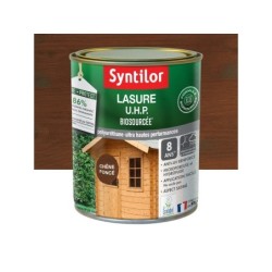 Lasure SYNTILOR U.H.P. biosourcee nature protect 8 ans chêne fonce satiné 1 L