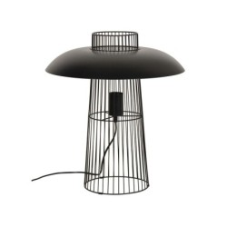 Lampe sitio e27 h45 metal noir inspire