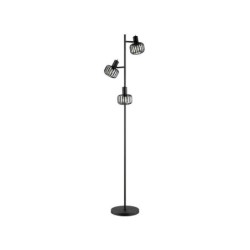 Lampadaire Pecan H.160 cm métal, noir INSPIRE, E14