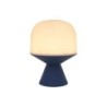 Lampe tiga e14 h22.5 plastique recycle bleu denim1 inspire