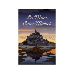 Toile imprimée Saint Michel, CEANOTHE l.30 x H.45 cm