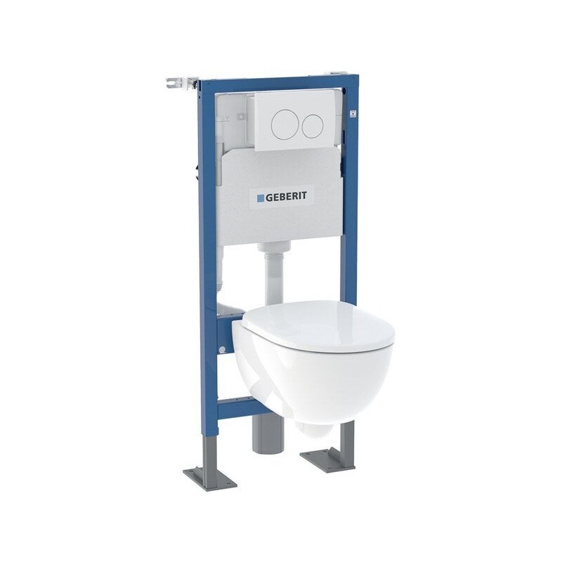 Pack WC suspendu G500 Compact Rimfree GEBERIT