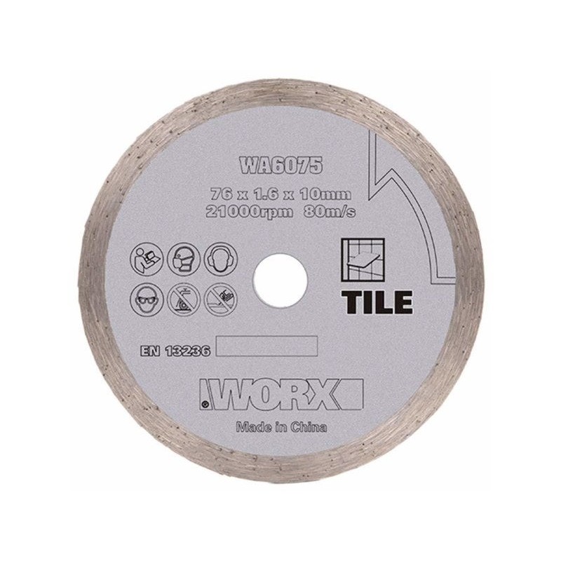 Disque diamant 76 mm pour WX801