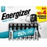 Lot de 10+4 piles alcaline AA , 1.5 V, ENERGIZER