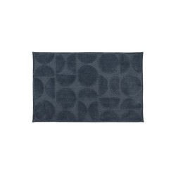 Tapis de bain l.50 x L.80 cm gris, Amar AZAO