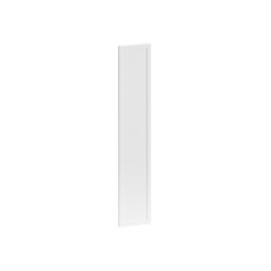 Porte battante SPACEO Evo'm Newport H.204,8 X L.40 cm blanc