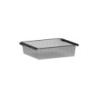 Panier coulissant pour caisson SPACEO Evo'm Mesh noir l.56.8 x  P.48 cm