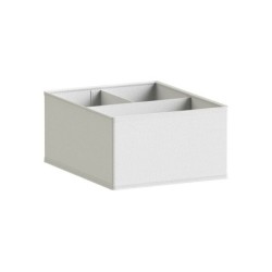 organisateur de tiroir evo'm h.13,5 x l.29 x p.23,5 cm blanc spaceo