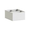 organisateur de tiroir evo'm h.13,5 x l.29 x p.23,5 cm blanc spaceo