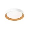 Plafonnier led de salle de bain IP44 Malai, INSPIRE, diam. 30 cm métal blanc