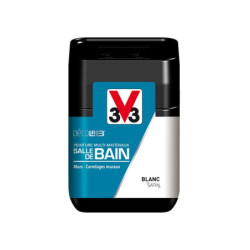 Testeur Peinture Salle De Bains Décolab® V33 Blanc Satiné 0.075 L