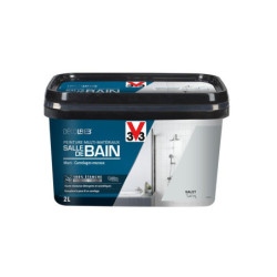 Peinture Salle De Bains Carrelage Et Meuble Décolab® V33 Gris Galet Satiné 2 L