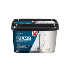 Peinture Salle De Bains Carrelage Et Meuble Décolab® V33 Rose Nénuphar Satiné 2L