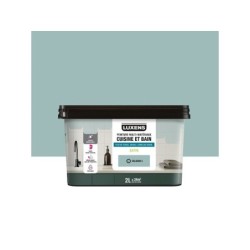 Peinture carrelage, meuble, crédence celadon 4 satin LUXENS Cuisine et bain 2l