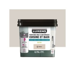 Peinture carrelage, meuble, crédence trench 6 satin LUXENS Cuisine et bain 0.75l