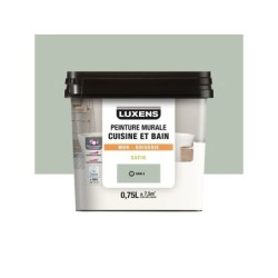 Peinture murale cuisine et bain, LUXENS, 0.75 litre