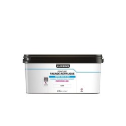 Peinture façade Acrylique LUXENS, blanc, 2.5 l