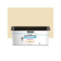 Peinture facade Acrylique LUXENS, ton pierre, 2.5 l