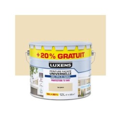 Peinture exterieure facade Universelle LUXENS ton pierre 10L+20% gratuit