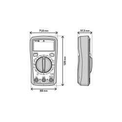 Multimètre digital, LEXMAN, 300 V