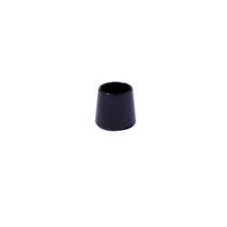 Lot de 8 embouts enveloppant plastique  STANDERS noir 12mm