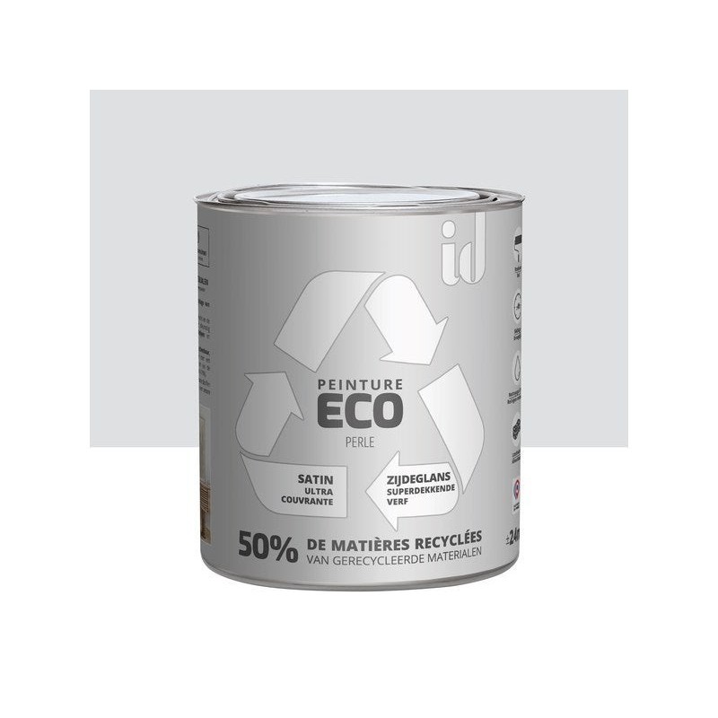 Peinture perle mur / plafond ID Eco satiné 2 l