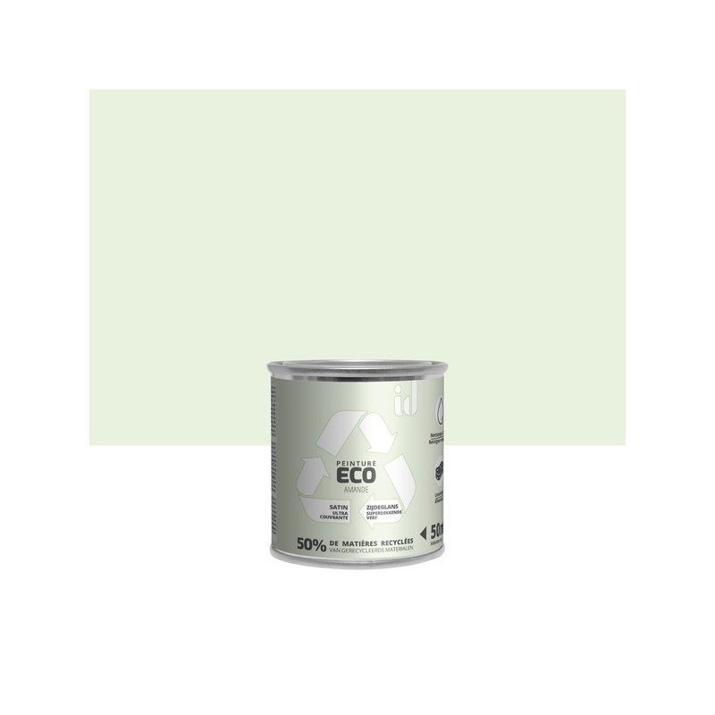 Testeur peinture amande mur / plafond ID satiné 0.05 l