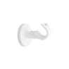 Lot De 2 Supports Tringle À Rideau Design, 20 Mm Blanc Mat Inspire