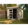 Abri de jardin en bois, DECOR ET JARDIN Pico, Ep.28 mm, 6.46 m² LDD