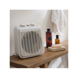 Radiateur soufflant salle de bain mobile électrique EQUATION Five 2000 W