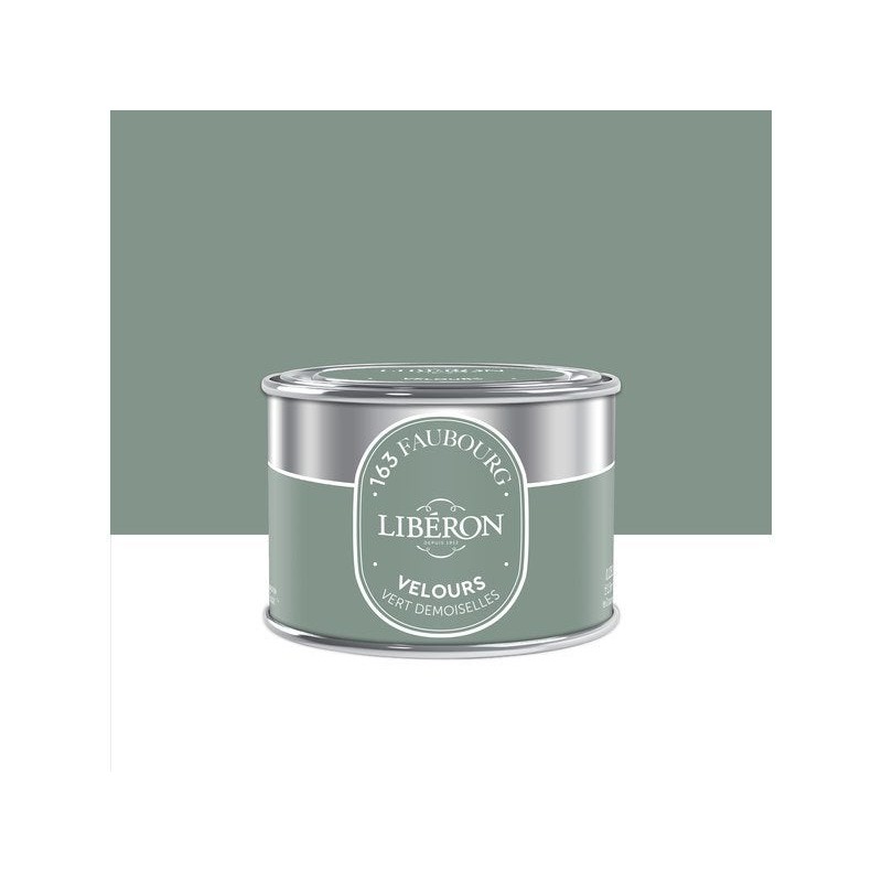 Testeur peinture vert demoiselles velours 163 faubourg LIBÉRON 125 ml