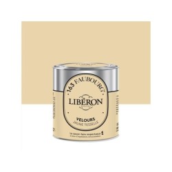 Peinture jaune tesselle mur, plafond et boiserie LIBÉRON velours 0.5 l