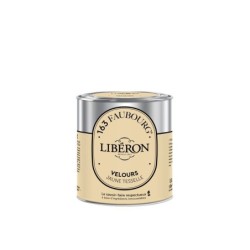 Peinture jaune tesselle mur, plafond et boiserie LIBÉRON velours 0.5 l