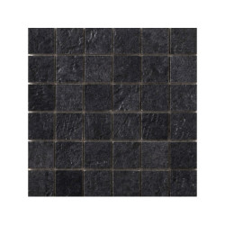 Mosaïque sol & mur Vestige anthracite 30x30cm