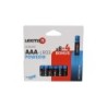 Lot de 8+4 piles alcaline power+ lr03 aaa 1.5 v, LEXMAN