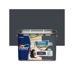 Peinture facade Ecran + multi-supports DULUX VALENTINE, anthracite, 2.5 l