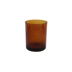 Gobelet en verre Ambre, marron