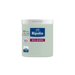 Testeur peinture vert palatino velours Interieur RIPOLIN 75 ml