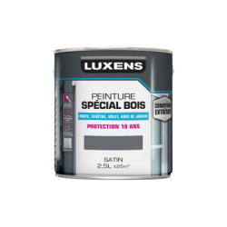 Peinture Bois Extérieur / Intérieur Satin Granit 2 Luxens 2.5 L