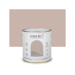 Peinture aspect velours murs, boiseries et radiateurs, biosourcée, ENVIE, beige souffle, 2 litres