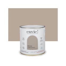 Peinture aspect velours murs, boiseries et radiateurs, biosourcée, ENVIE, beige originel, 2 litres