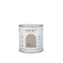 Peinture aspect velours murs, boiseries et radiateurs, biosourcée, ENVIE, beige originel, 2 litres