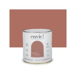 Peinture mur, boiserie, radiateur rouge laterite velours ENVIE Biosourcée 2l